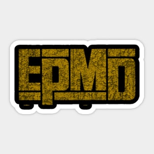 design for EPMD #14 Sticker